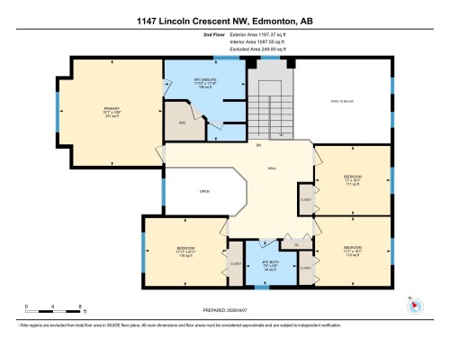 Floor plan - 1147 Lincoln Crescent, Edmonton, AB - Other