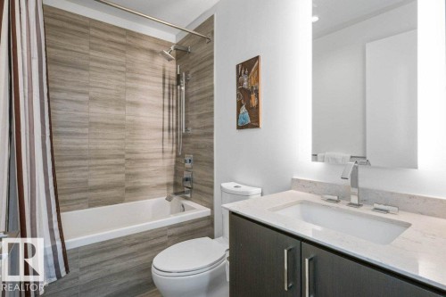 #3606 10360 102 St Nw, Edmonton, AB - Indoor Photo Showing Bathroom