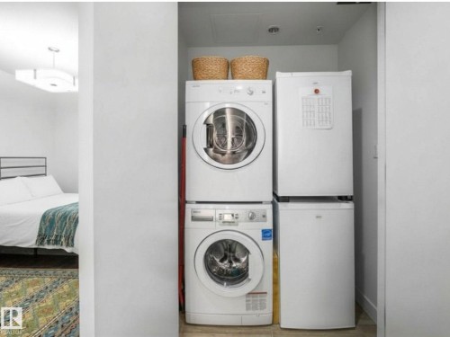 #3606 10360 102 St Nw, Edmonton, AB - Indoor Photo Showing Laundry Room