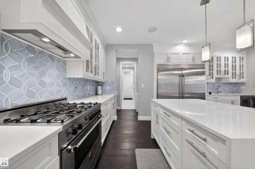 9037 24 Avenue, Edmonton, AB - Indoor Photo Showing Kitchen With Upgraded Kitchen