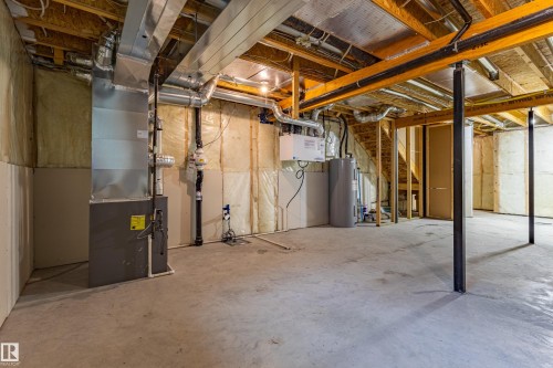 210 Desrochers Boulevard, Edmonton, AB - Indoor Photo Showing Basement