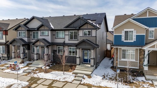 210 Desrochers Boulevard, Edmonton, AB - Outdoor With Facade