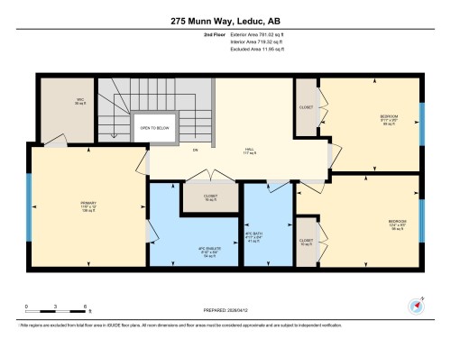 Floor plan - 275 Munn Way, Leduc, AB - Other