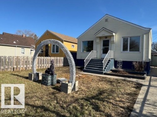 9221 110 Avenue, Edmonton, AB - Outdoor With Facade