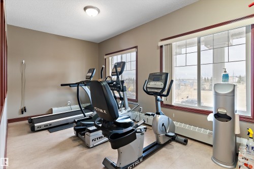 213 263 Macewan Road, Edmonton, AB - Indoor Photo Showing Gym Room