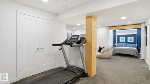 11816 13 Avenue, Edmonton, AB - Indoor Photo Showing Gym Room