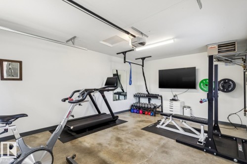 15608 75 Avenue, Edmonton, AB - Indoor Photo Showing Gym Room