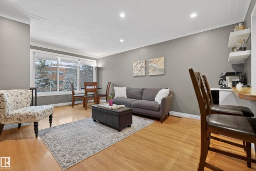 10328 76 Street, Edmonton, AB - Indoor Photo Showing Living Room