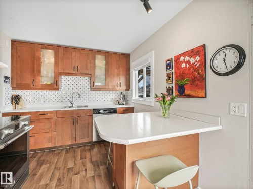 9615 159 Street, Edmonton, AB - Indoor Photo Showing Kitchen