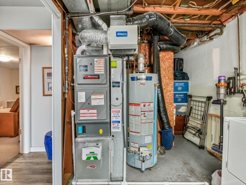 9615 159 Street, Edmonton, AB - Indoor Photo Showing Basement