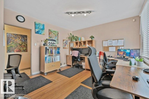 8155 79 Avenue, Edmonton, AB - Indoor Photo Showing Gym Room