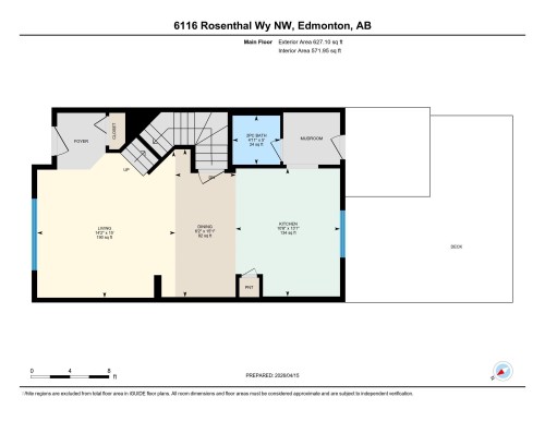Floor plan - 6116 Rosenthal Way, Edmonton, AB - Other