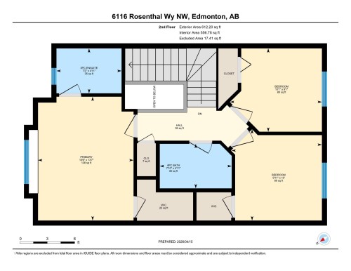 Floor plan - 6116 Rosenthal Way, Edmonton, AB - Other