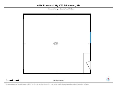Floor plan - 6116 Rosenthal Way, Edmonton, AB - Other