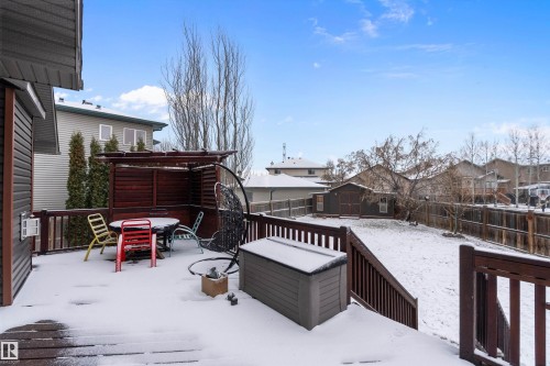 134 Fraser Way, Edmonton, AB - Outdoor With Deck Patio Veranda With Exterior