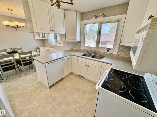 11424 164 Avenue, Edmonton, AB - Indoor Photo Showing Kitchen With Double Sink
