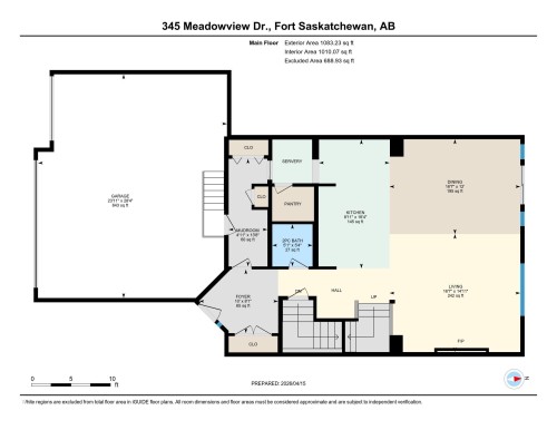 Floor plan - 345 Meadowview Drive, Fort Saskatchewan, AB - Other