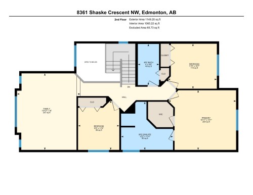 Floor plan - 8361 Shaske Crescent, Edmonton, AB - Other