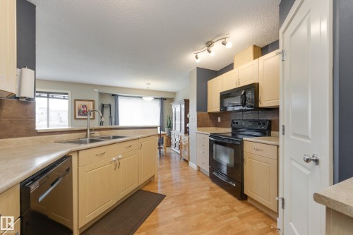 9456 Stein Way, Edmonton, AB - Indoor Photo Showing Kitchen With Double Sink