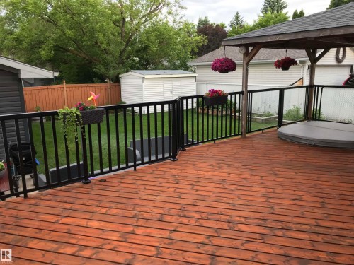 31 Greer Crescent, St. Albert, AB - Outdoor With Deck Patio Veranda With Exterior