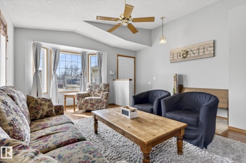 3004 39 Avenue, Edmonton, AB - Indoor Photo Showing Living Room