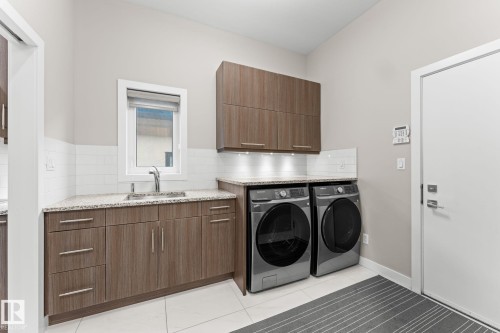 3412 Watson Place, Edmonton, AB - Indoor Photo Showing Laundry Room