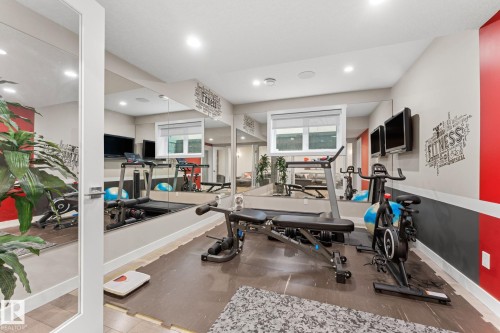 3412 Watson Place, Edmonton, AB - Indoor Photo Showing Gym Room