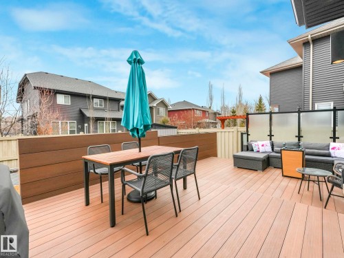 5921 Edmonds Crescent, Edmonton, AB - Outdoor With Deck Patio Veranda With Exterior