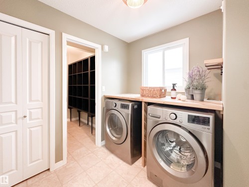 34 Eastgate Way, St. Albert, AB - Indoor Photo Showing Laundry Room