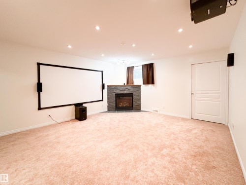 34 Eastgate Way, St. Albert, AB - Indoor With Fireplace