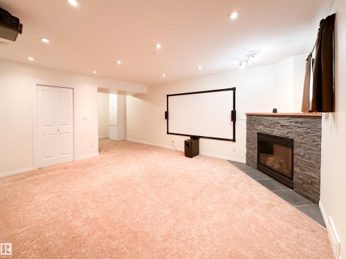 34 Eastgate Way, St. Albert, AB - Indoor With Fireplace
