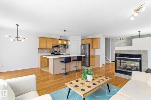 2550 Rabbit Hill Road, Edmonton, AB - Indoor With Fireplace