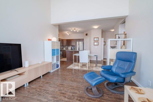 401 400 Silver Berry Road, Edmonton, AB - Indoor Photo Showing Living Room
