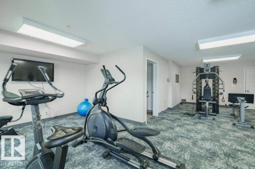 401 400 Silver Berry Road, Edmonton, AB - Indoor Photo Showing Gym Room