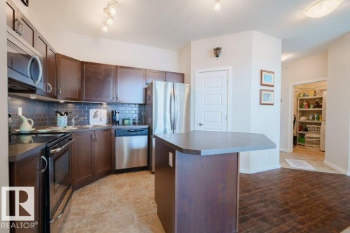 401 400 Silver Berry Road, Edmonton, AB - Indoor Photo Showing Kitchen