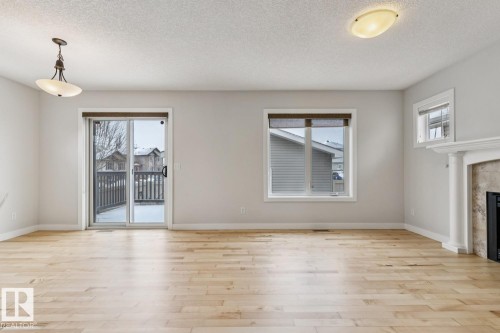 323 Avena Link, Leduc, AB - Indoor With Fireplace