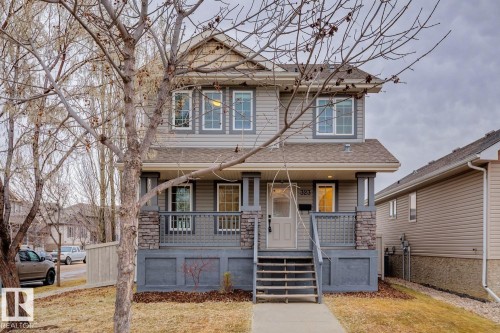 323 Avena Link, Leduc, AB - Outdoor With Deck Patio Veranda With Facade