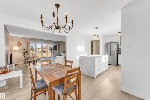 2404 80 Street, Edmonton, AB - Indoor Photo Showing Dining Room