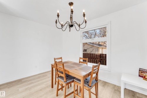 2404 80 Street, Edmonton, AB - Indoor Photo Showing Dining Room