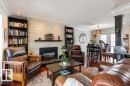 25 Mount Royal Drive, St. Albert, AB  - Indoor Photo Showing Living Room With Fireplace 