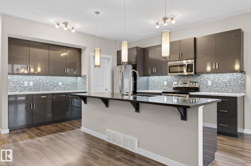 20620 131 Avenue, Edmonton, AB - Indoor Photo Showing Kitchen With Upgraded Kitchen