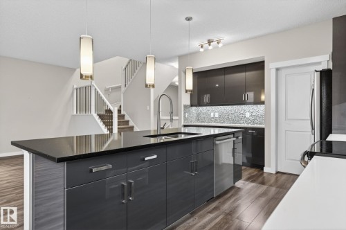20620 131 Avenue, Edmonton, AB - Indoor Photo Showing Kitchen With Double Sink With Upgraded Kitchen