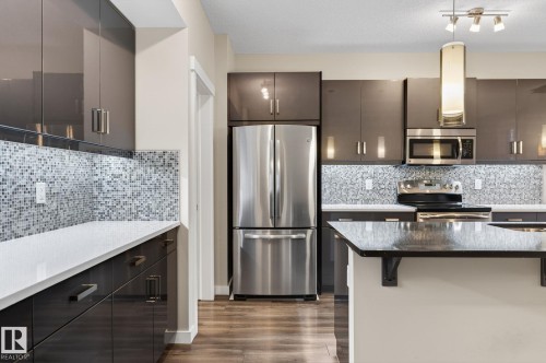 20620 131 Avenue, Edmonton, AB - Indoor Photo Showing Kitchen With Upgraded Kitchen