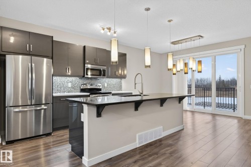 20620 131 Avenue, Edmonton, AB - Indoor Photo Showing Kitchen With Upgraded Kitchen