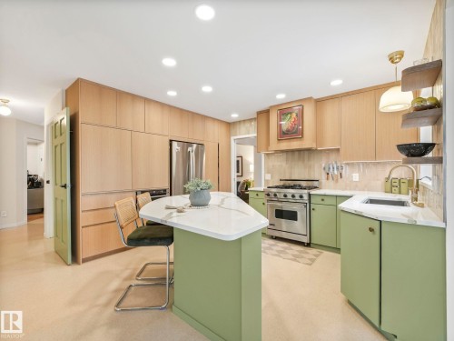 5609 56A Street, Beaumont, AB - Indoor Photo Showing Kitchen