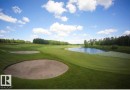 This property features a golf course with sand traps, a green, and a water feature - 1-51025 Range Road 222, Rural Strathcona County, AB 