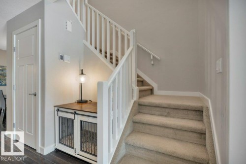 Stairs leading to the second floor - 9540 142 Street, Edmonton, AB - Indoor Photo Showing Other Room