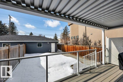 Beautiful new railings - 9540 142 Street, Edmonton, AB - Outdoor With Exterior