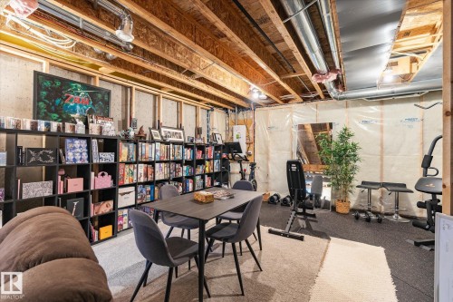 1208 Rosenthal Boulevard, Edmonton, AB - Indoor Photo Showing Basement