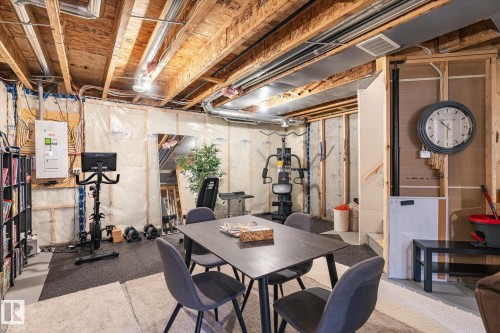 1208 Rosenthal Boulevard, Edmonton, AB - Indoor Photo Showing Basement